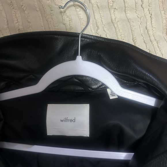 Aritzia Leather Jacket - Picture 2 of 3